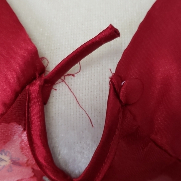 Secret Treasures Sheer Burnout Gown & Robe Set M - Picture 4 of 16